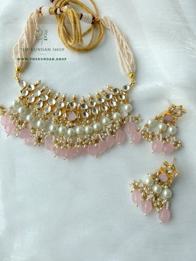 Sweetheart in Light Pink Necklace Sets THE KUNDAN SHOP 