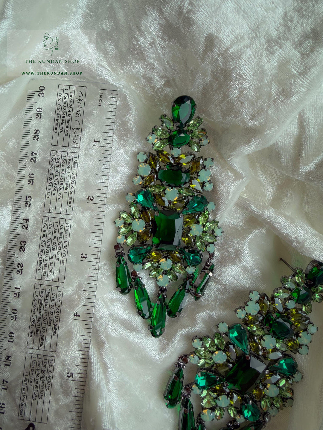 Brilliant Grace Earrings THE KUNDAN SHOP 