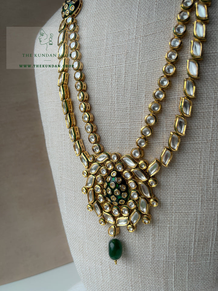 Angelic Greens in Kundan Necklace Sets THE KUNDAN SHOP 