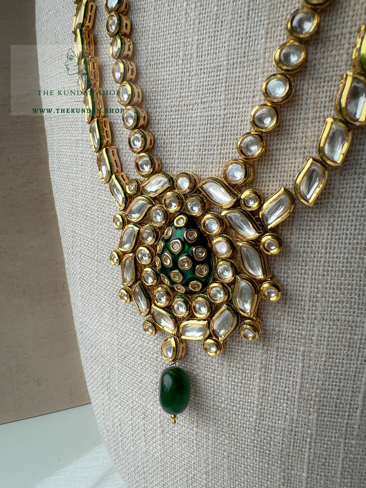 Angelic Greens in Kundan Necklace Sets THE KUNDAN SHOP 