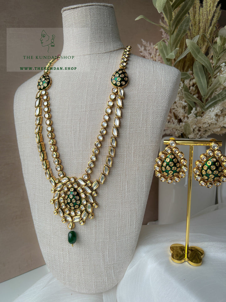 Angelic Greens in Kundan Necklace Sets THE KUNDAN SHOP 