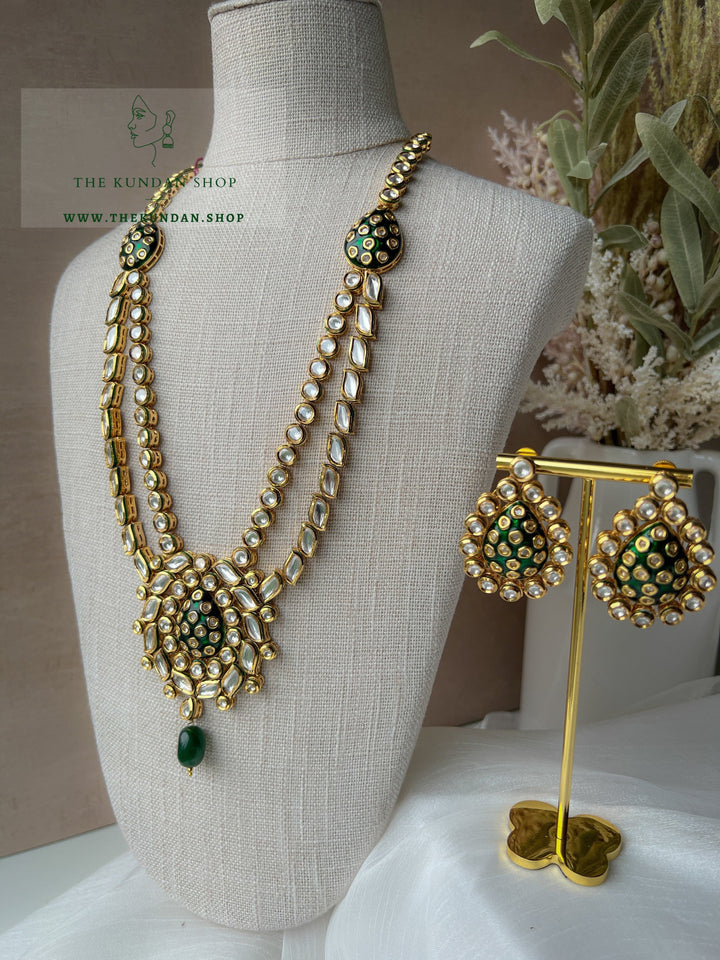 Angelic Greens in Kundan Necklace Sets THE KUNDAN SHOP 