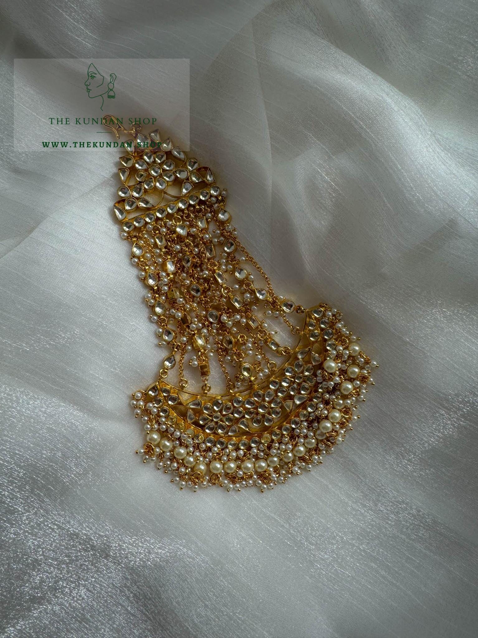 Statement Flowers & Pearls // Kundan Passa Passa THE KUNDAN SHOP 