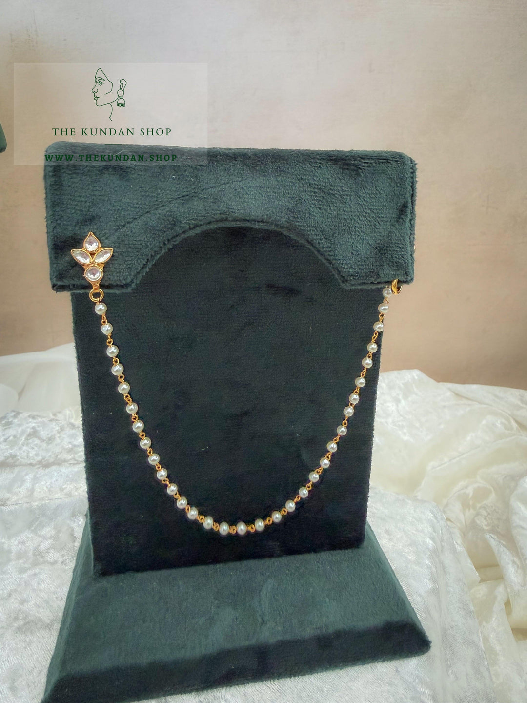 Lotus Nose Pin &amp; Sahara Naath THE KUNDAN SHOP 