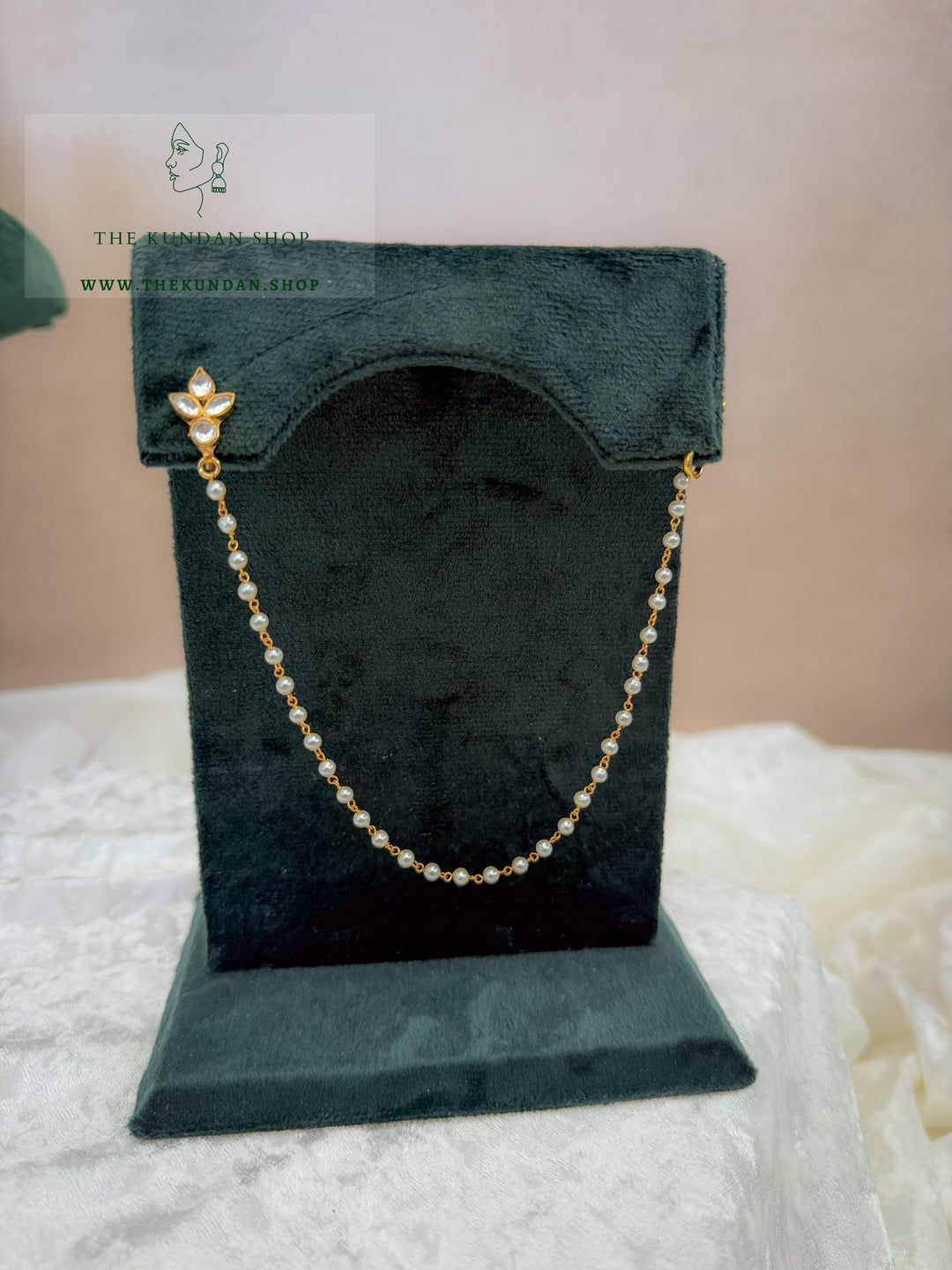 Lotus Nose Pin &amp; Sahara Naath THE KUNDAN SHOP 