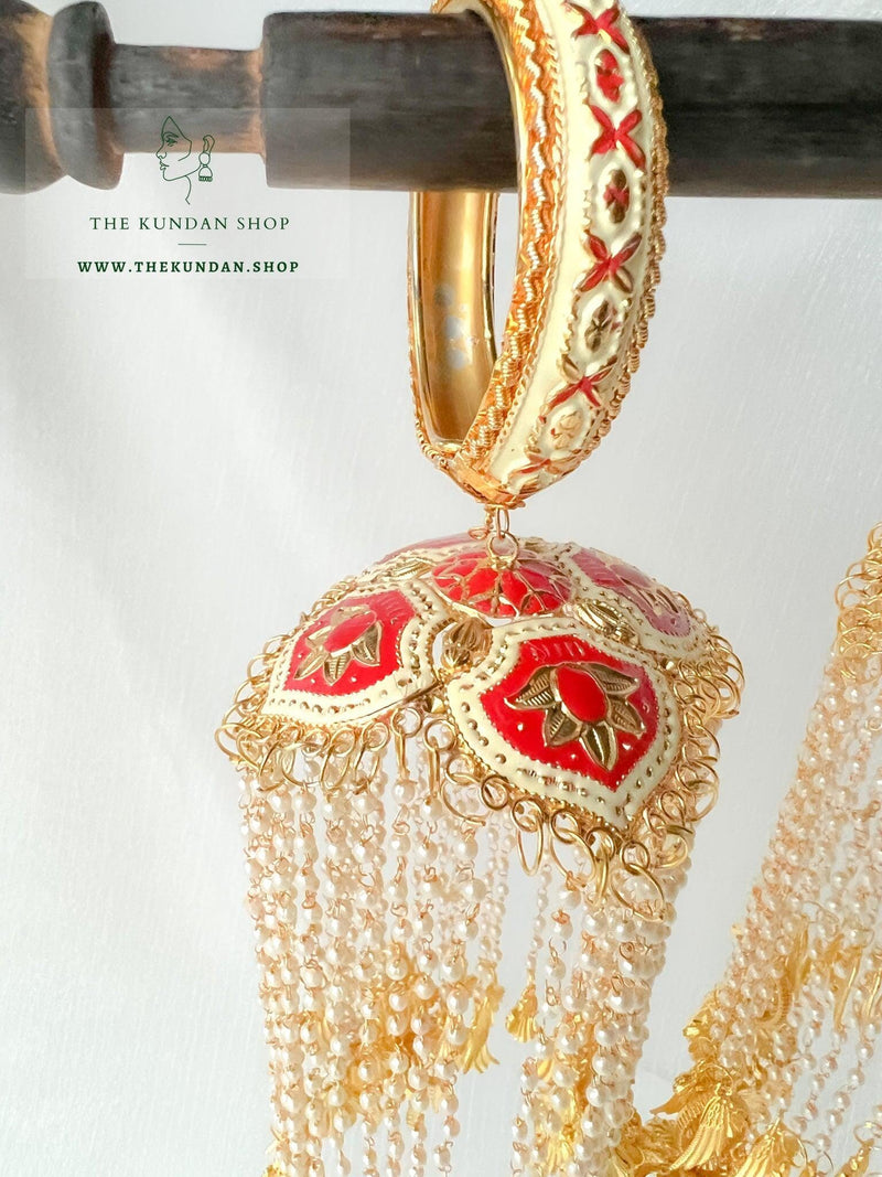 Meenakari Clover Kaleera Kaleeray THE KUNDAN SHOP 