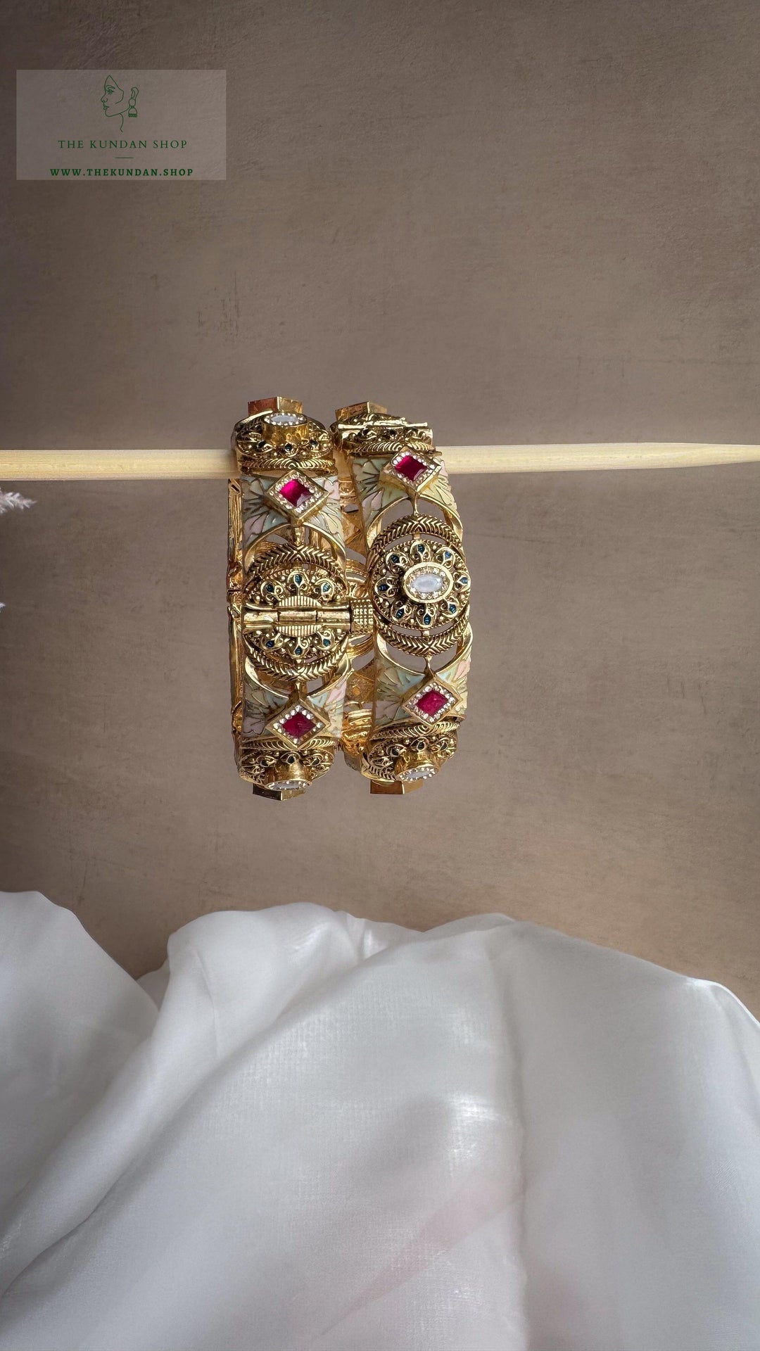 Royal Bloom // Kangan Bangles THE KUNDAN SHOP 