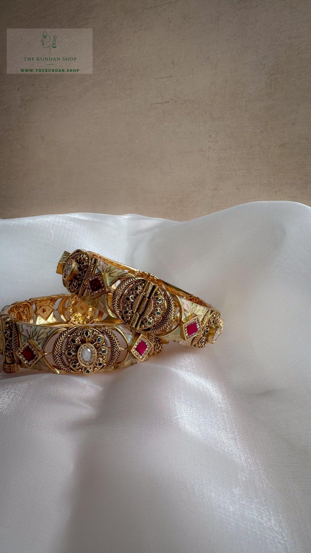 Royal Bloom // Kangan Bangles THE KUNDAN SHOP 