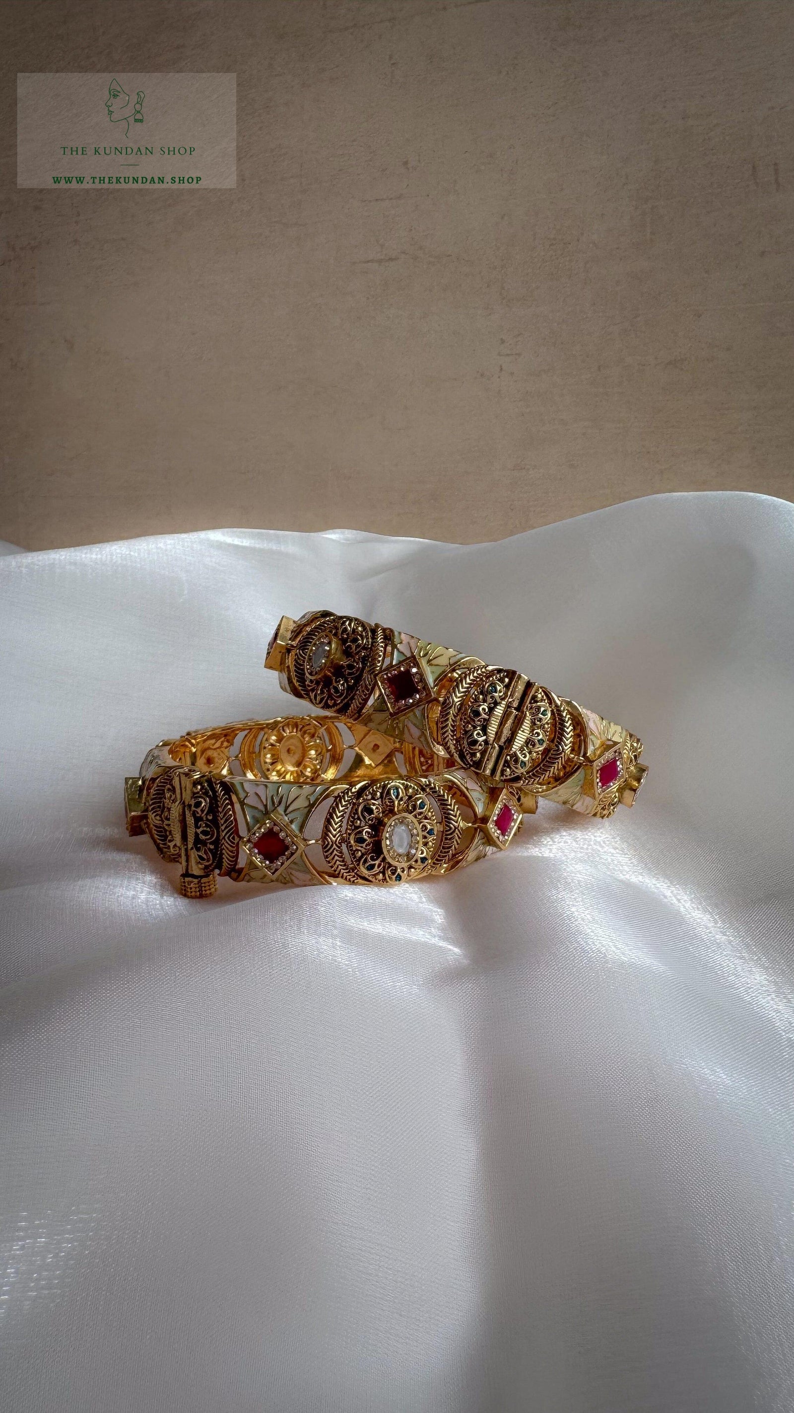 Royal Bloom // Kangan Bangles THE KUNDAN SHOP 