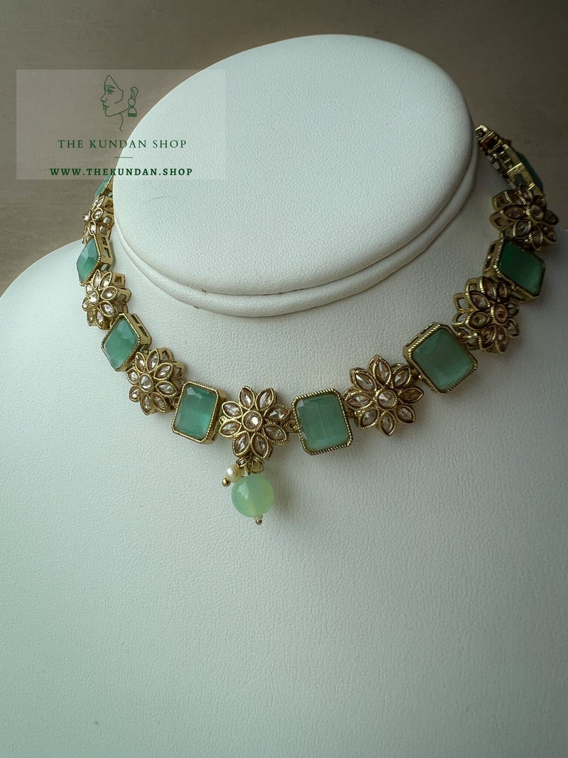 Private in Mint Necklace Sets THE KUNDAN SHOP 