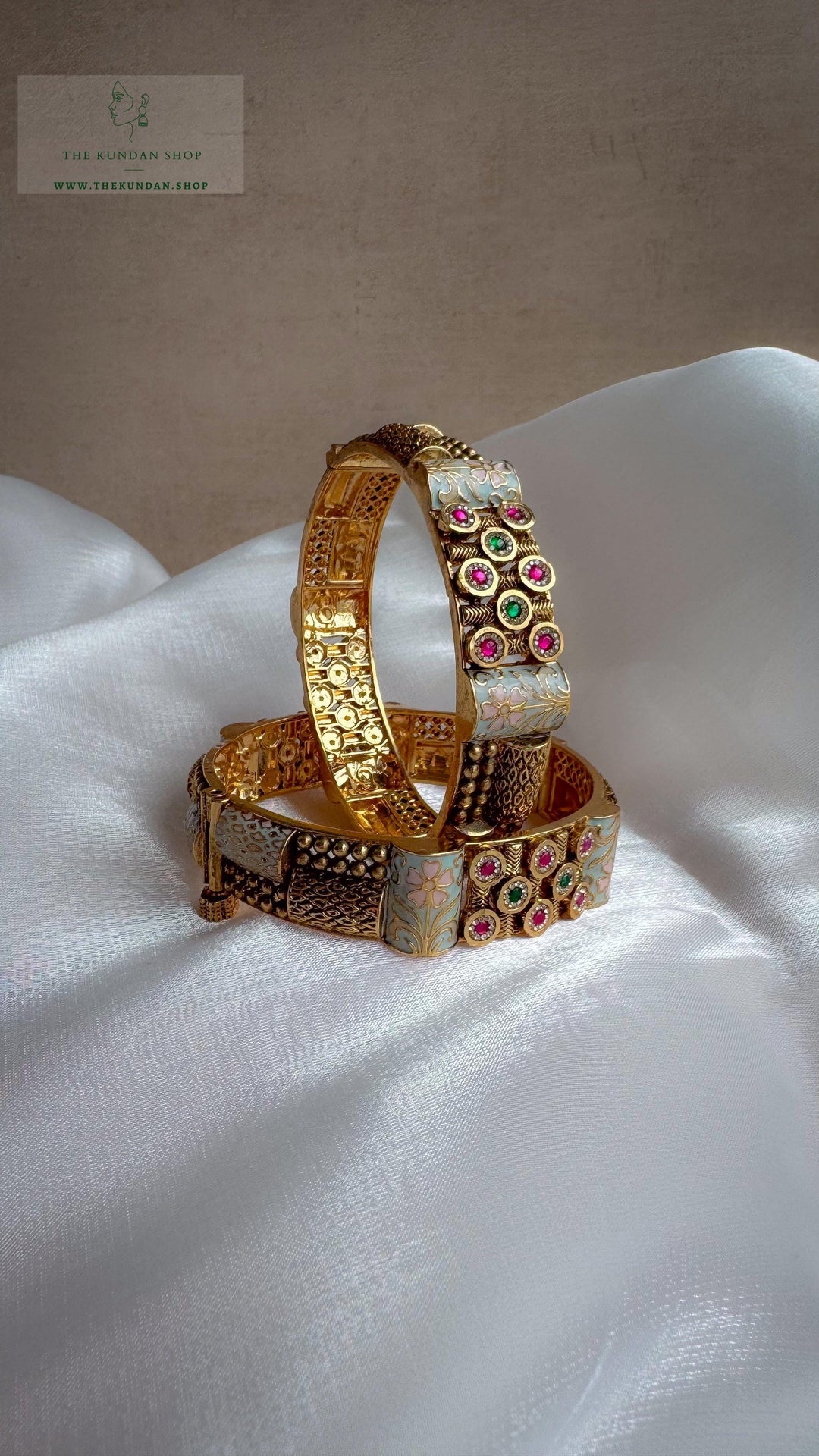 Meena Treasure // Kangan Bangles THE KUNDAN SHOP 