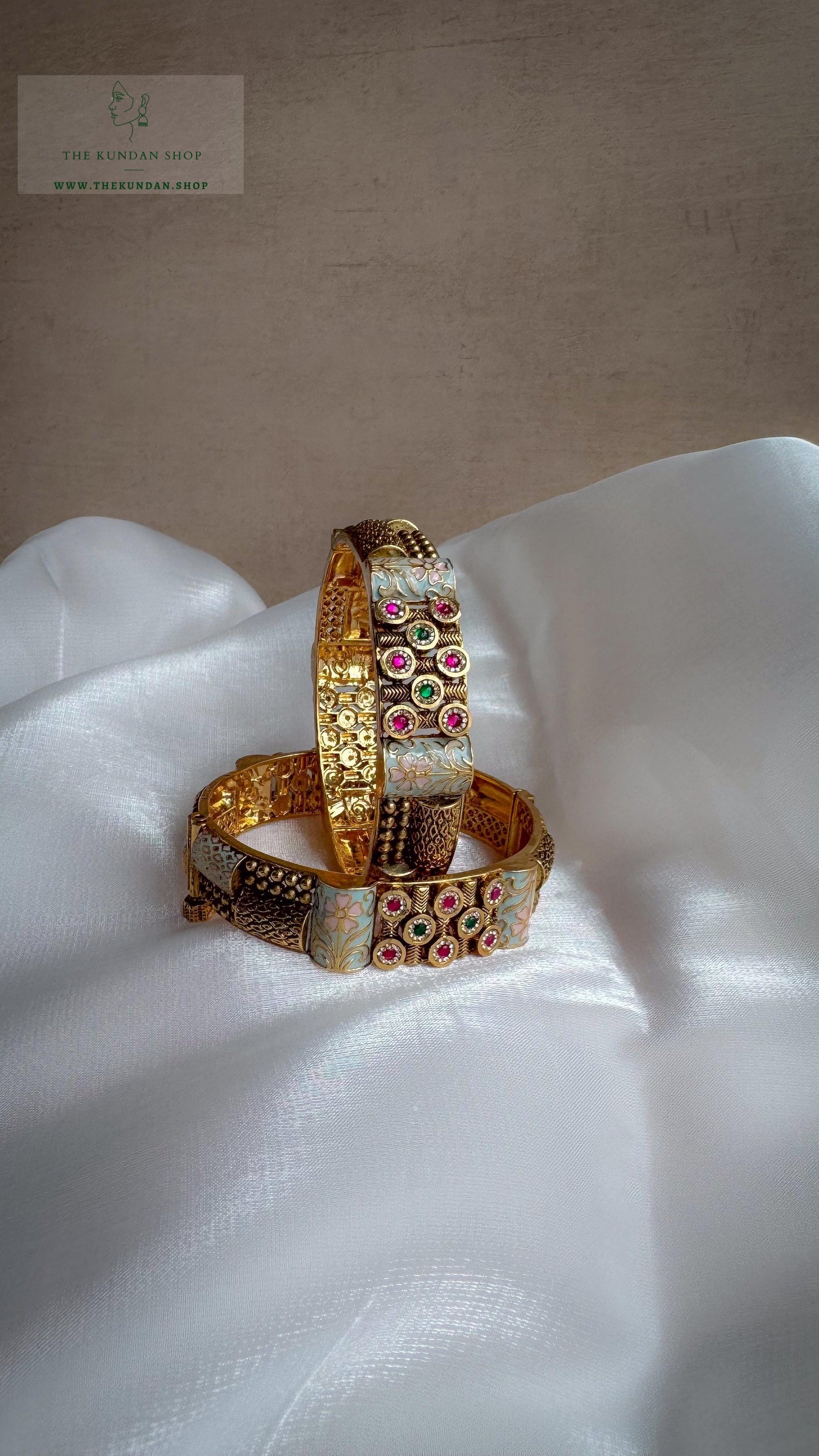 Meena Treasure // Kangan Bangles THE KUNDAN SHOP 