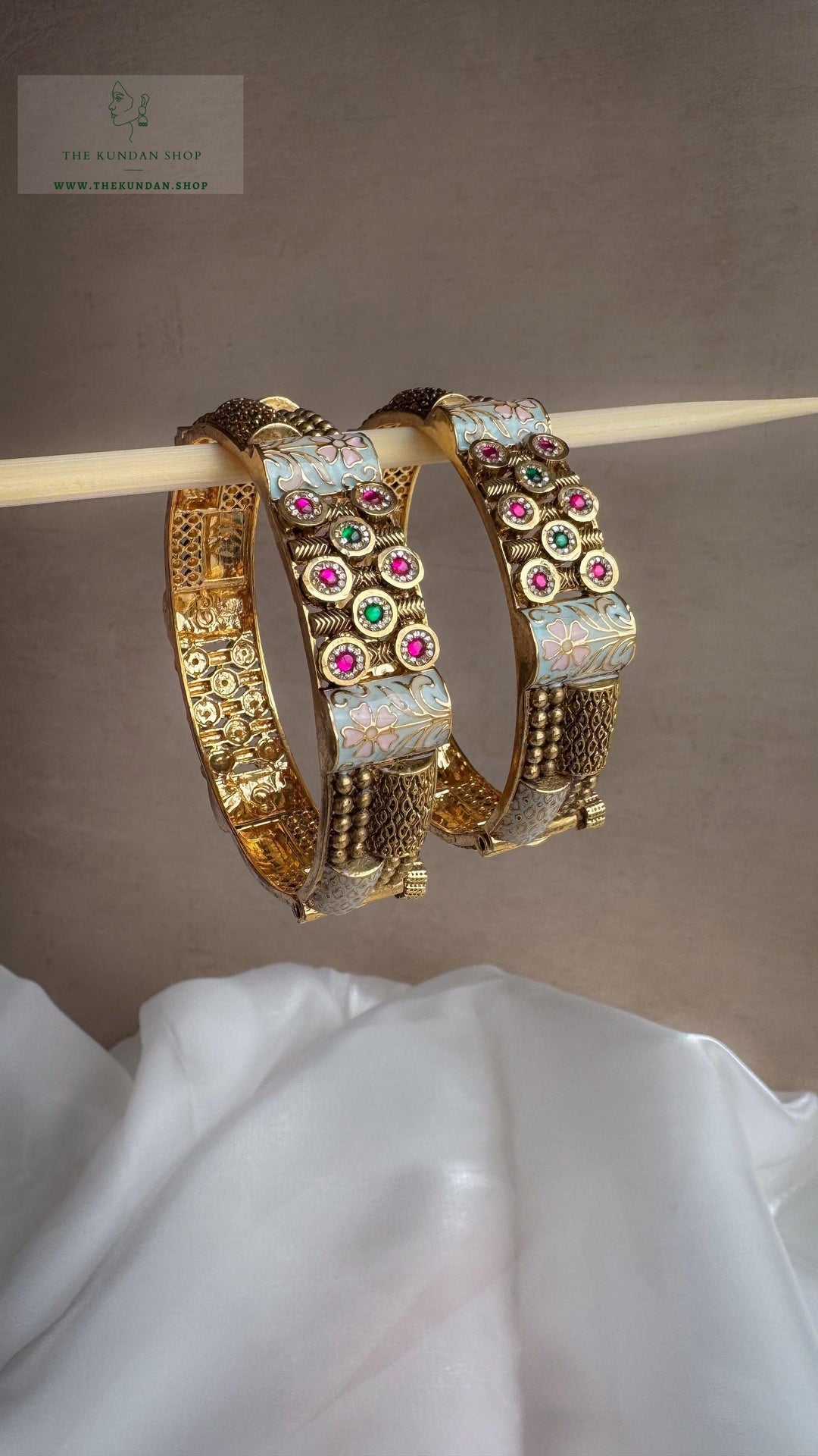 Meena Treasure // Kangan Bangles THE KUNDAN SHOP 