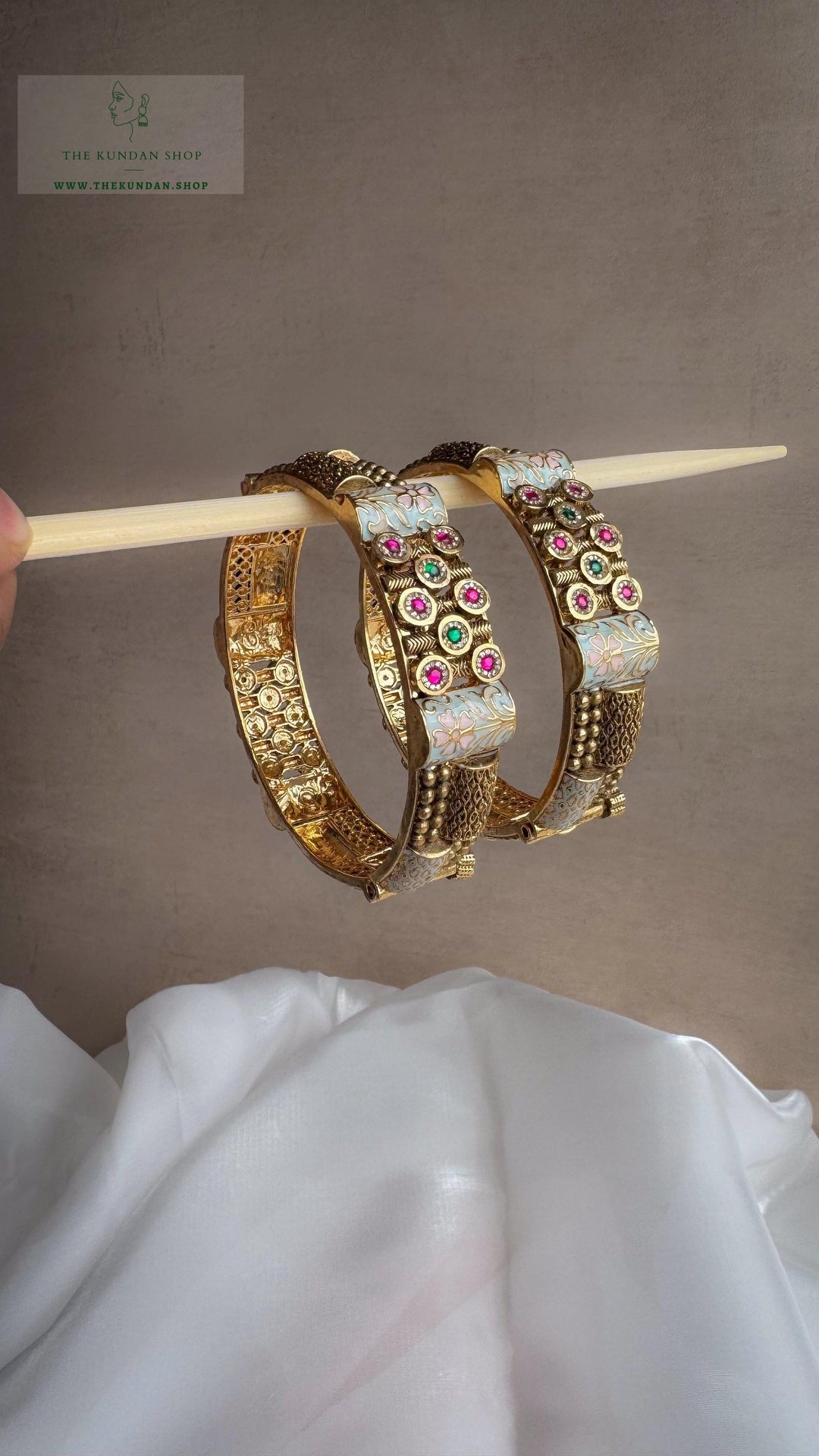 Meena Treasure // Kangan Bangles THE KUNDAN SHOP 