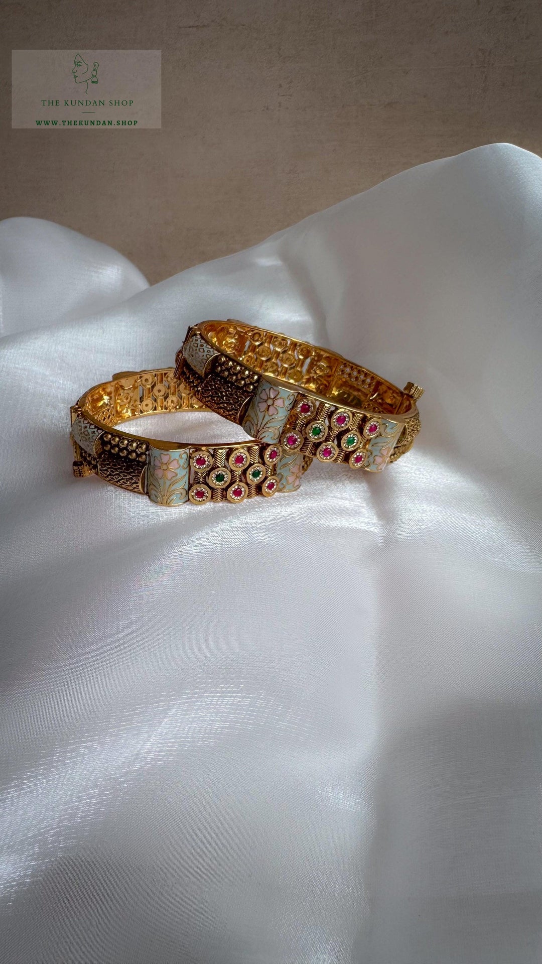 Meena Treasure // Kangan Bangles THE KUNDAN SHOP 