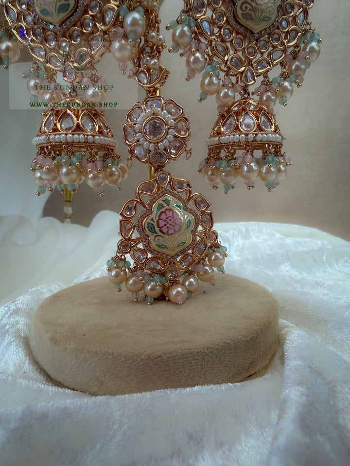 Dreams in Pastels // Meenakari Necklace Sets THE KUNDAN SHOP 