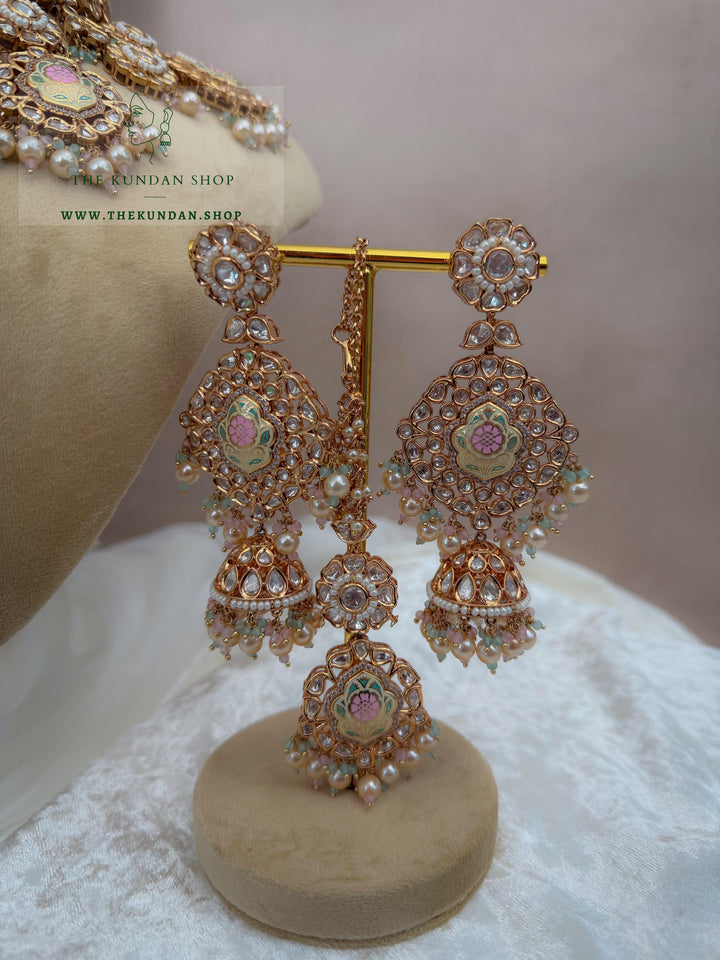 Dreams in Pastels // Meenakari Necklace Sets THE KUNDAN SHOP 