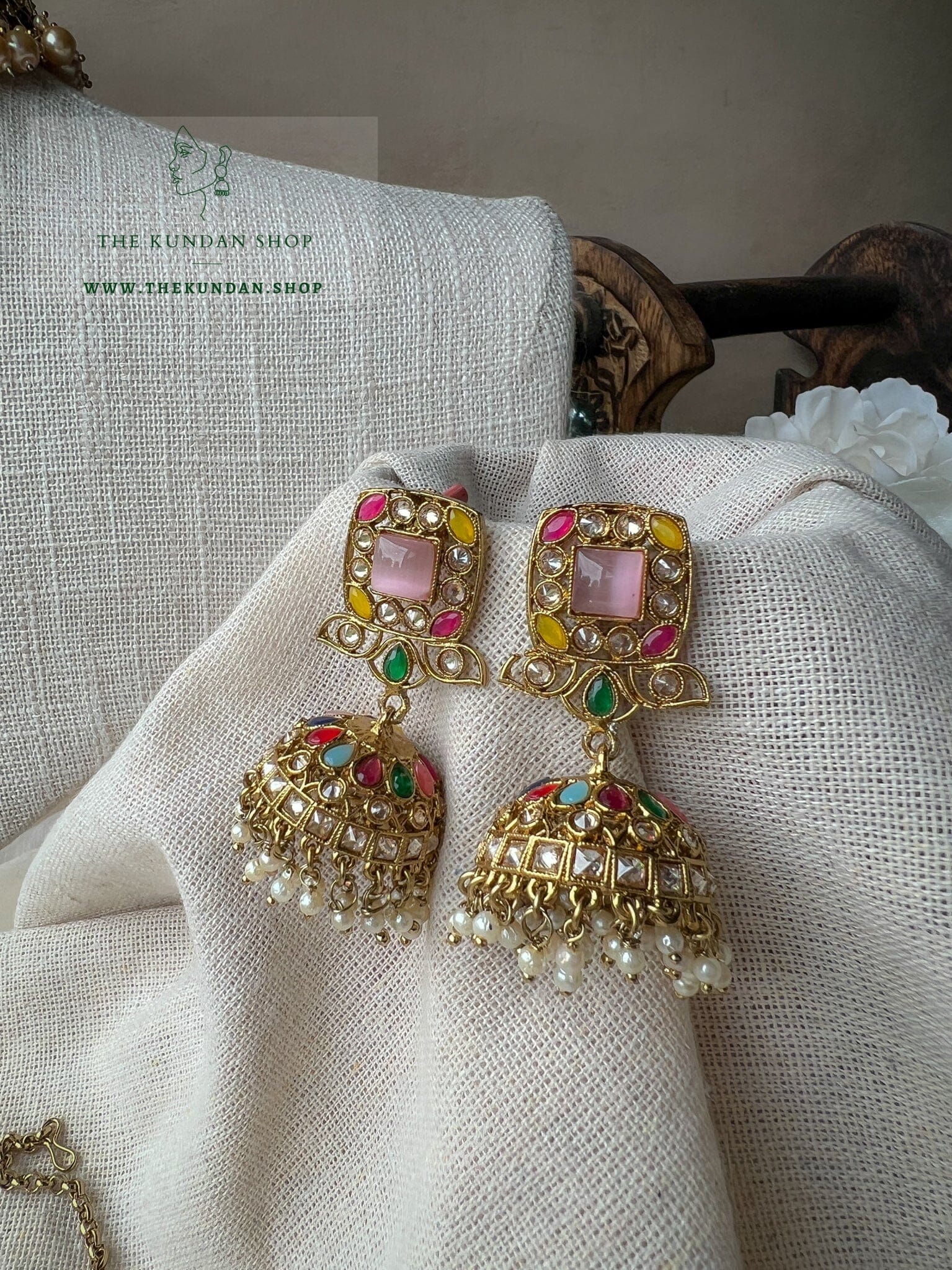 Vivid in Multi Necklace Sets THE KUNDAN SHOP 