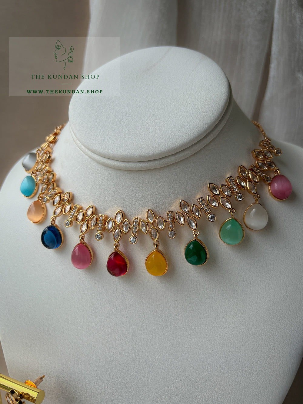 Make it Right in Multi Color Necklace Sets THE KUNDAN SHOP 