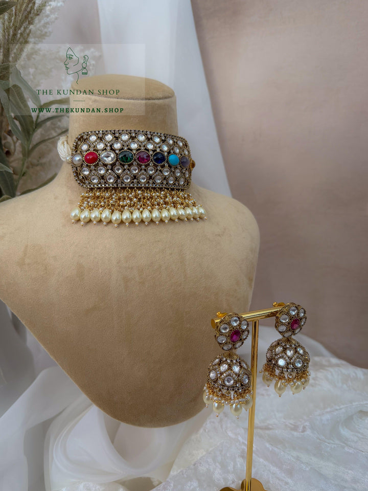 Carved At Dusk // Multi Necklace Sets THE KUNDAN SHOP 