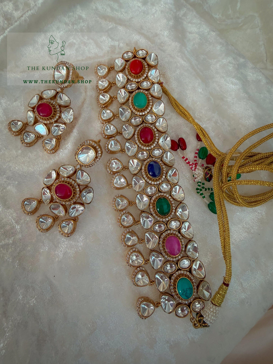 Courted in Stone // Multi Necklace Sets THE KUNDAN SHOP 