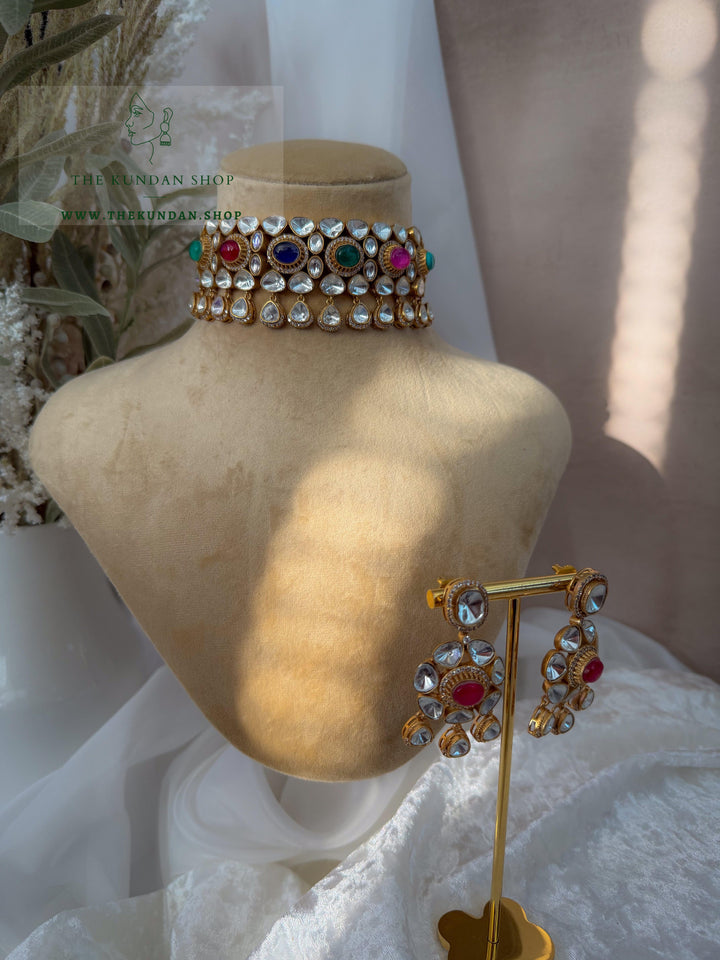 Courted in Stone // Multi Necklace Sets THE KUNDAN SHOP 
