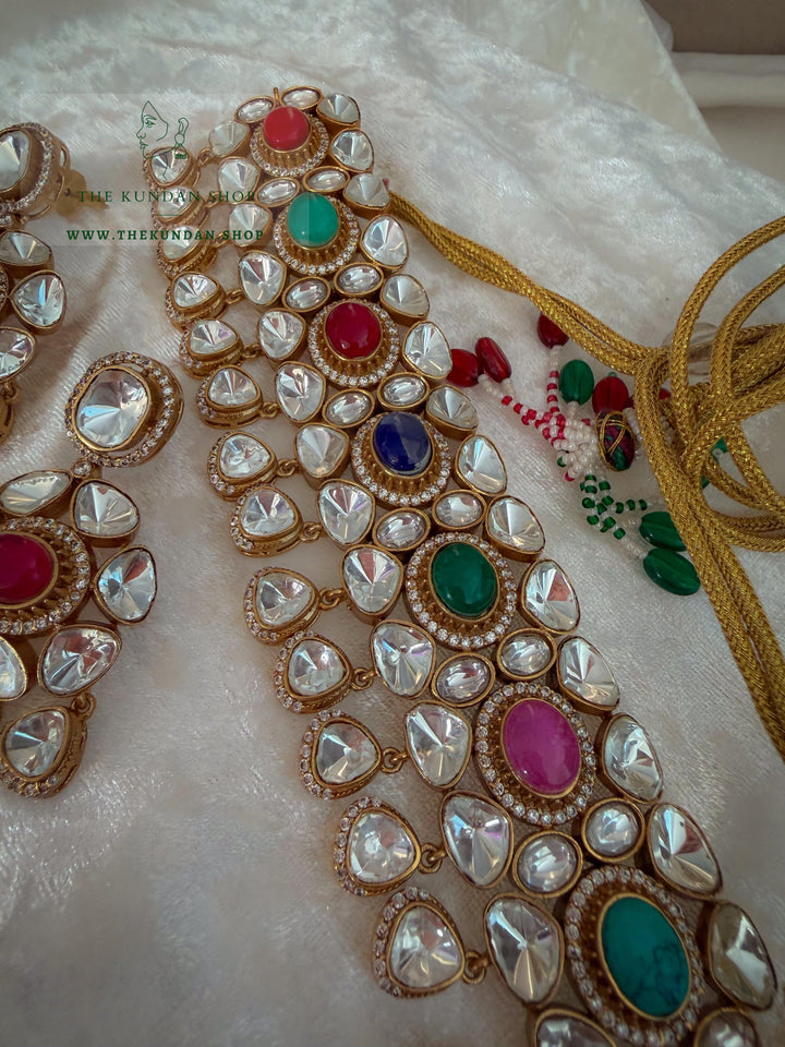 Courted in Stone // Multi Necklace Sets THE KUNDAN SHOP 