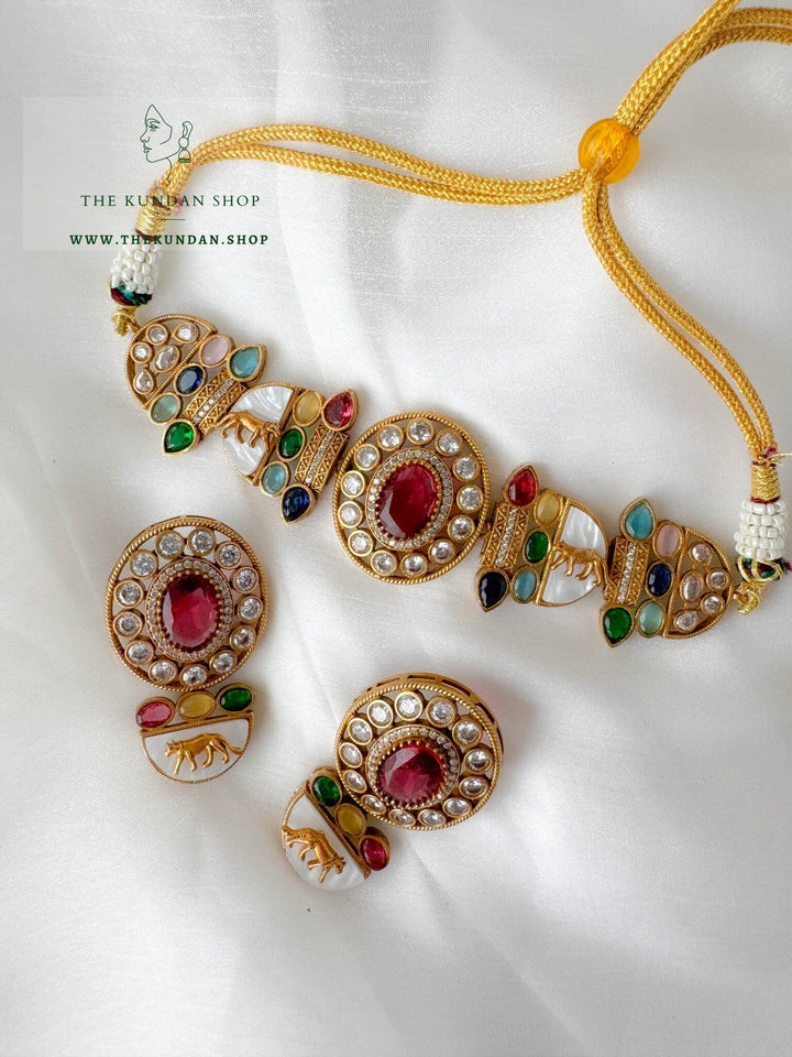 Quaint in Multi Necklace Sets THE KUNDAN SHOP 