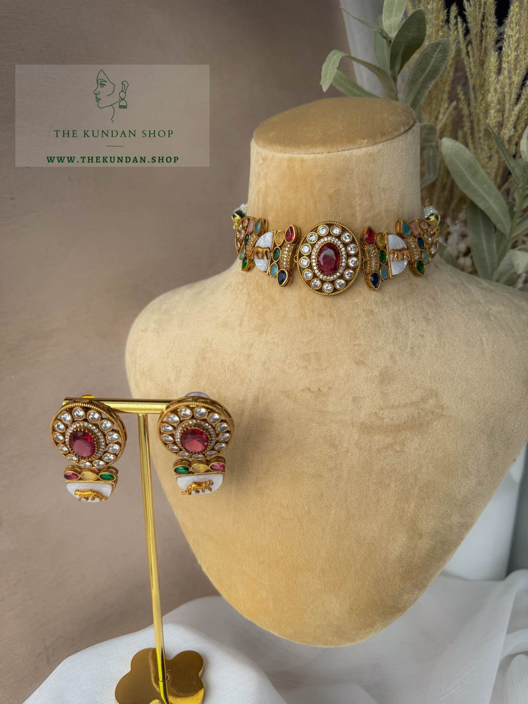 Quaint in Multi Necklace Sets THE KUNDAN SHOP 