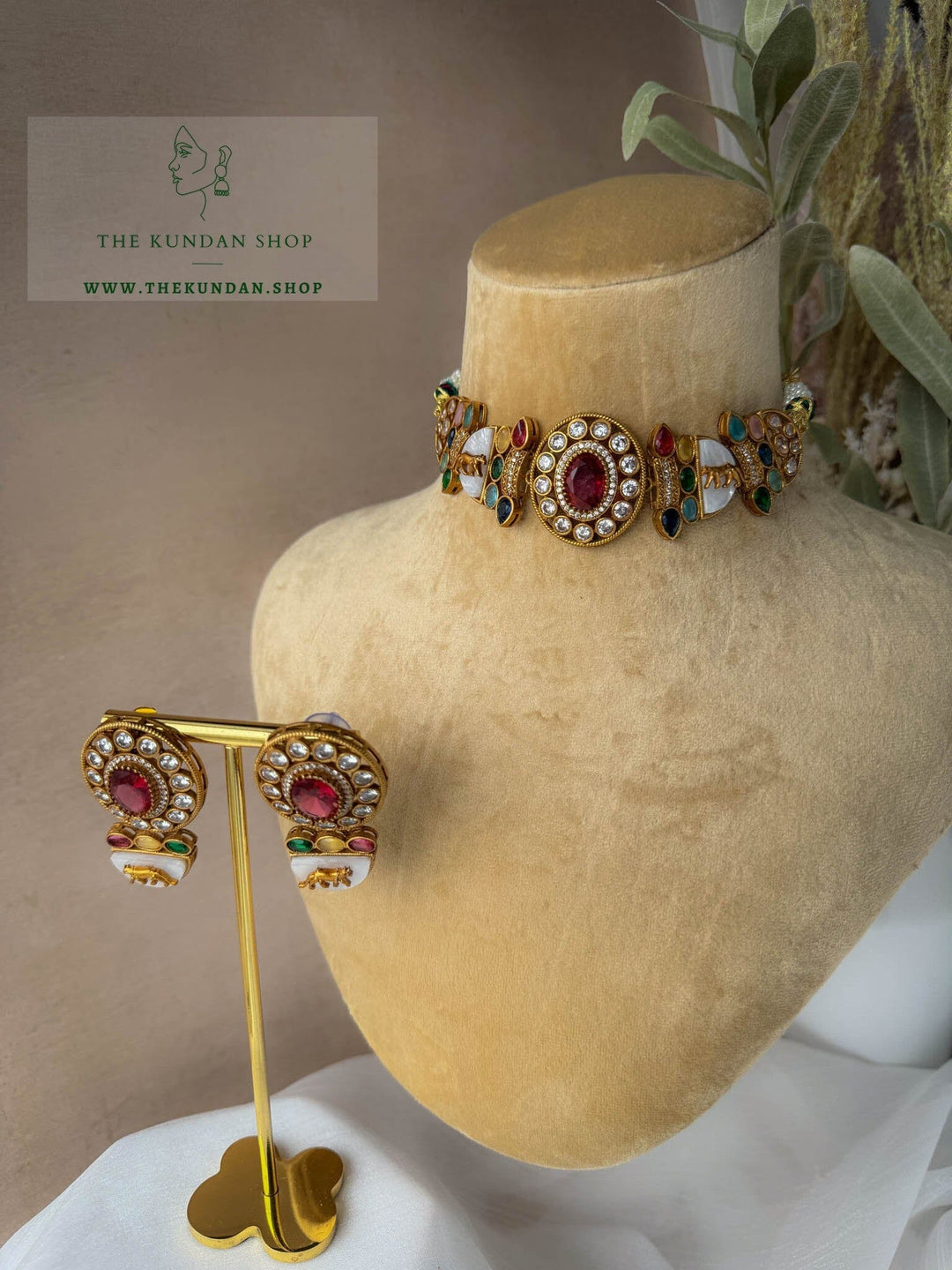 Quaint in Multi Necklace Sets THE KUNDAN SHOP 