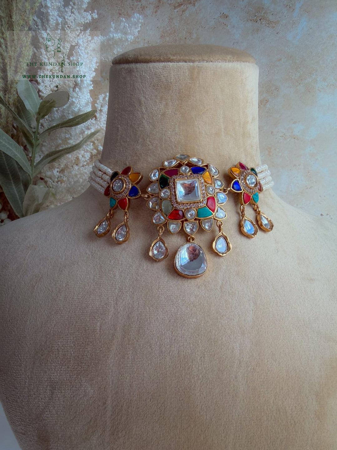 Melodic in Multi Necklace Sets THE KUNDAN SHOP 