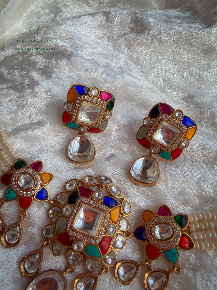 Melodic in Multi Necklace Sets THE KUNDAN SHOP 