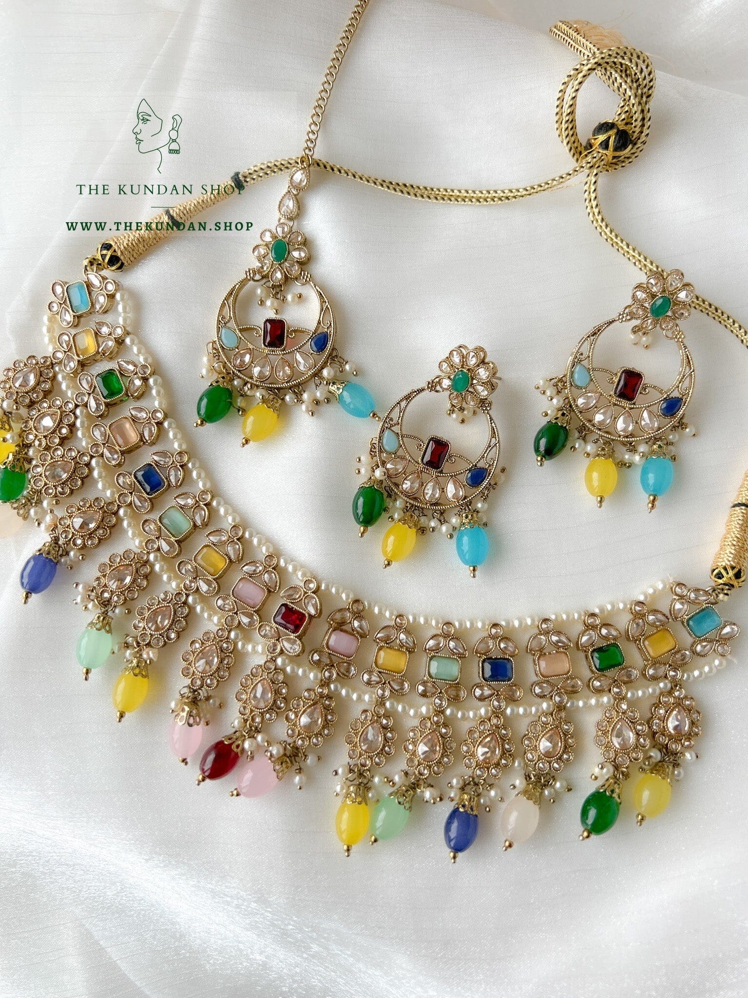 Away in Multi Necklace Sets THE KUNDAN SHOP 
