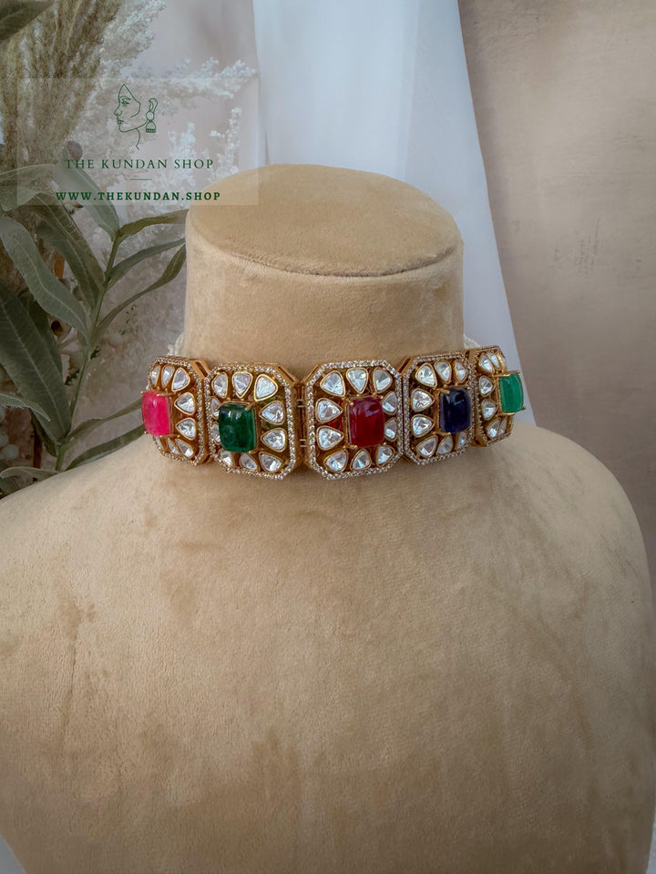 Prism in Stone // Multi Necklace Sets THE KUNDAN SHOP 