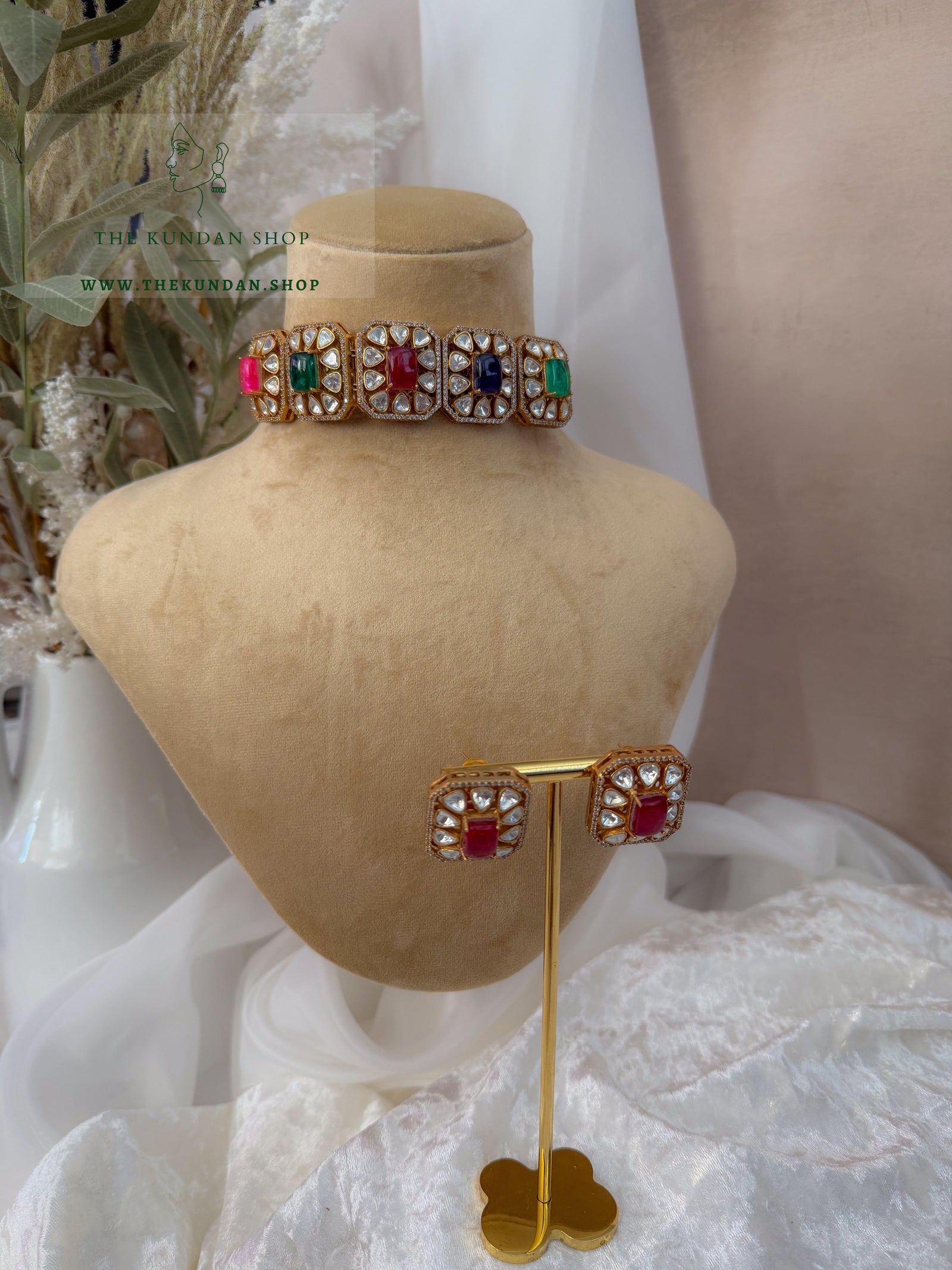 Prism in Stone // Multi Necklace Sets THE KUNDAN SHOP 