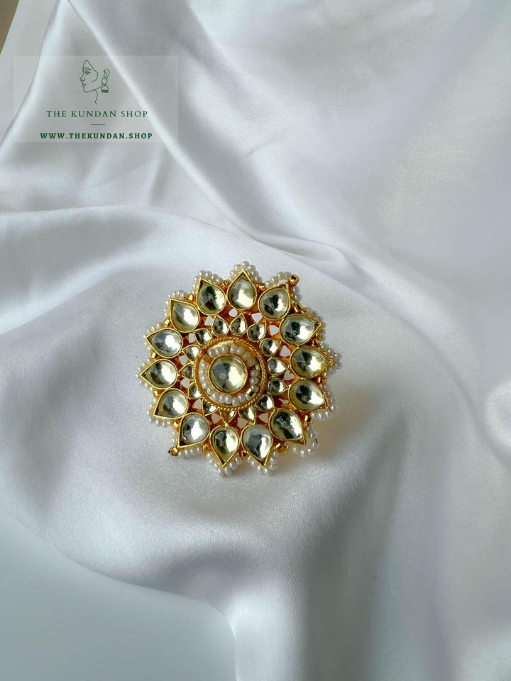 Blooming Garden Oversize Ring Ring THE KUNDAN SHOP 