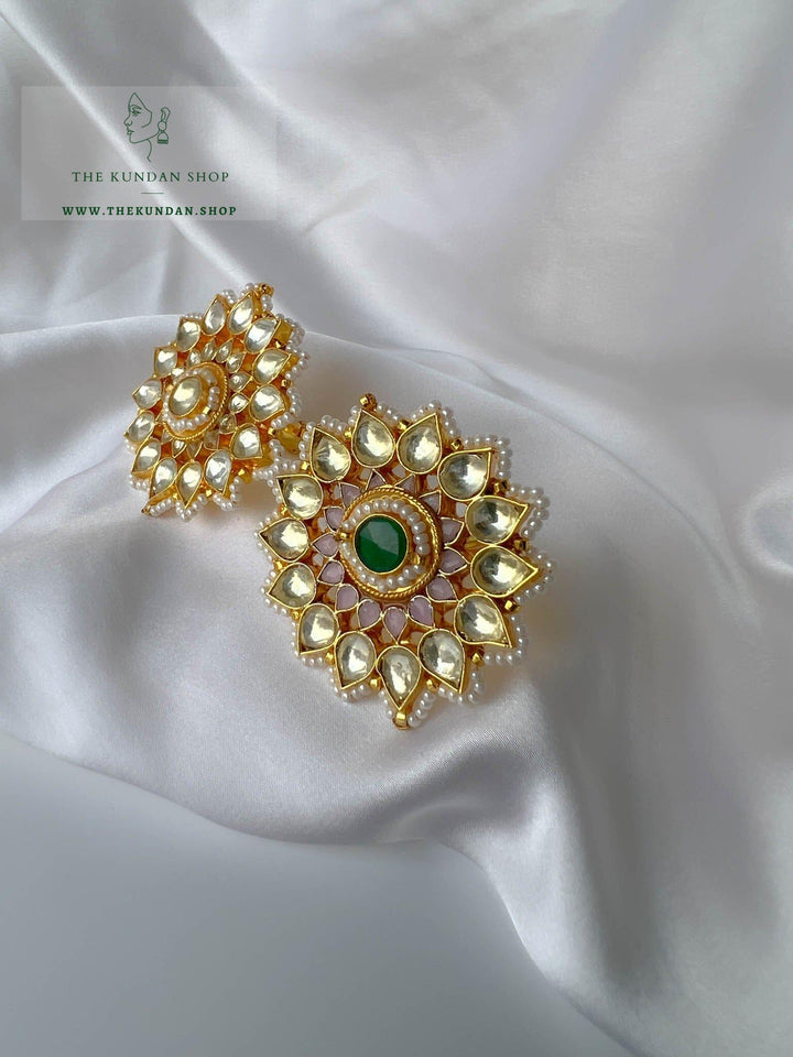 Blooming Garden Oversize Ring Ring THE KUNDAN SHOP 