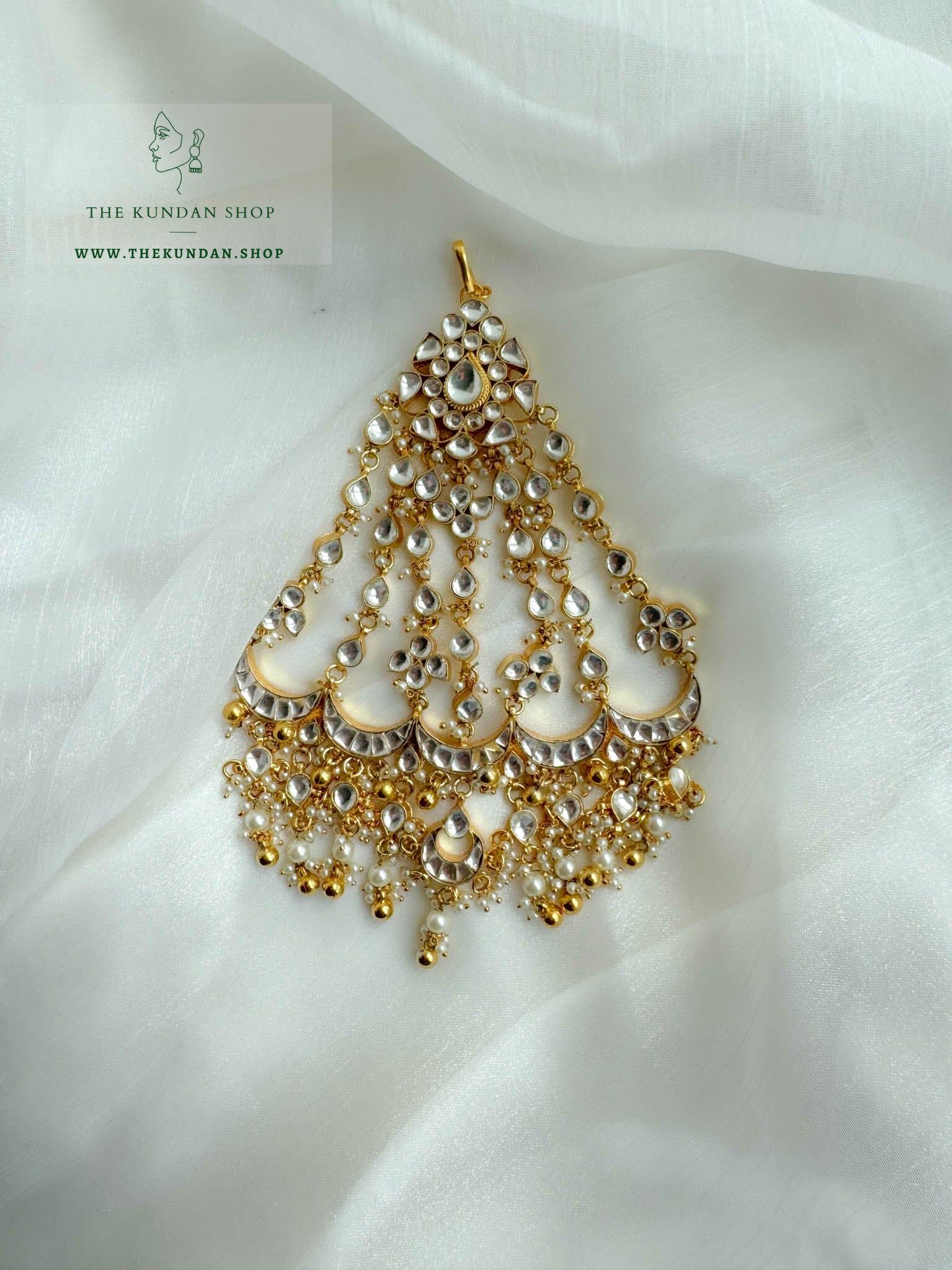 Endear Jhoomer In Kundan Passa THE KUNDAN SHOP 