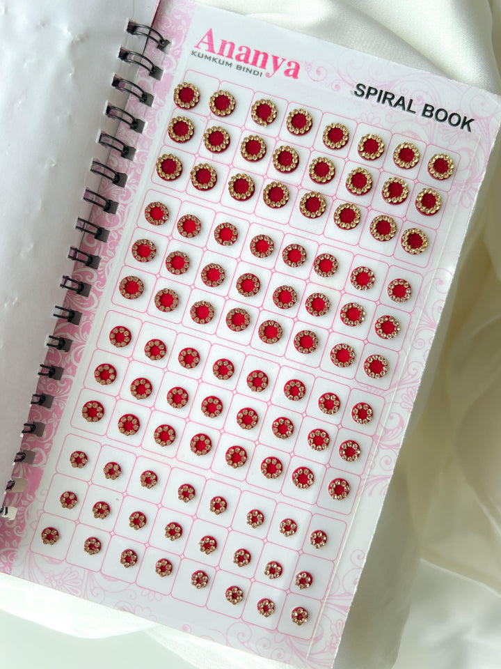 The Bindi Book in Pastel v2 Bindis THE KUNDAN SHOP 