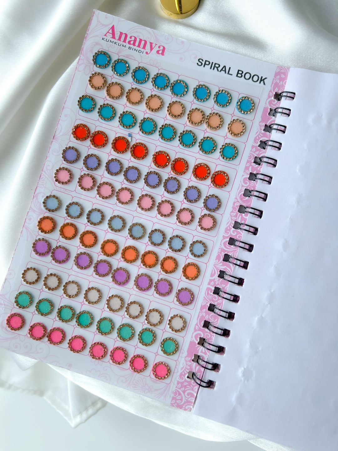 The Bindi Book in Pastel v2 Bindis THE KUNDAN SHOP 