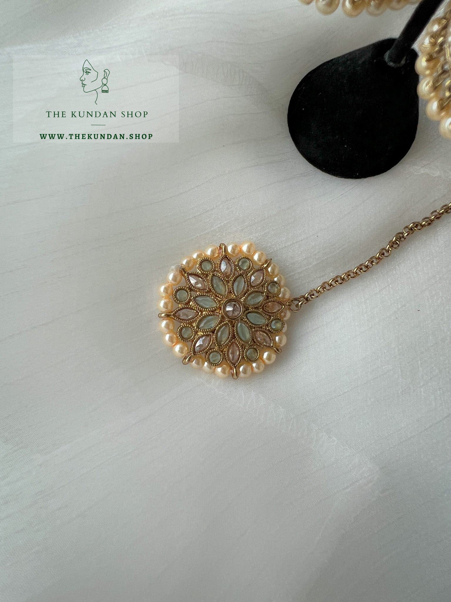 Blushing Polki in Pastel Necklace Sets THE KUNDAN SHOP 