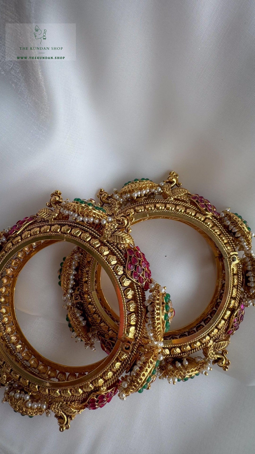 Peacock Garden // Kangan Bangles THE KUNDAN SHOP 