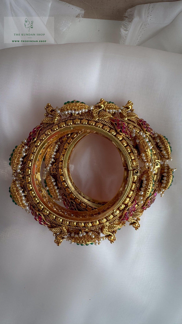 Peacock Garden // Kangan Bangles THE KUNDAN SHOP 