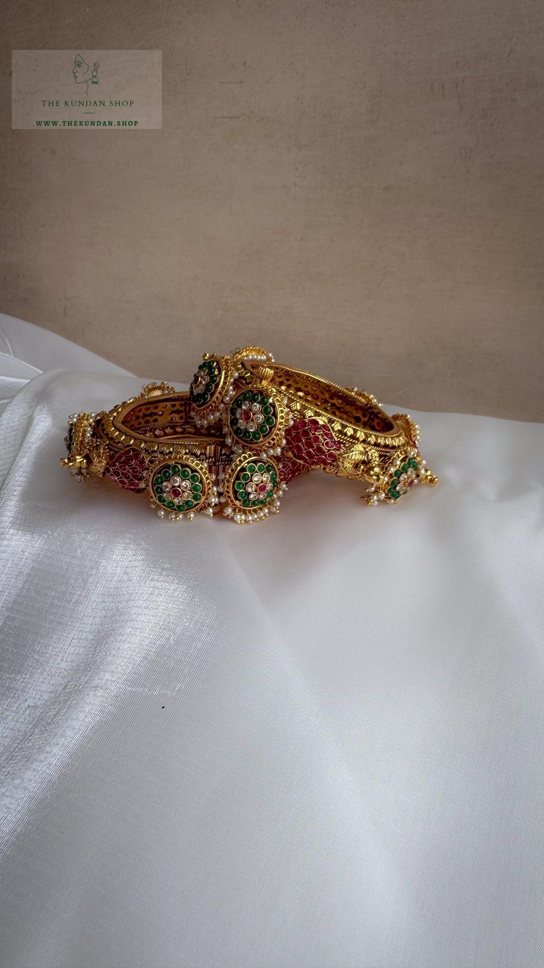 Peacock Garden // Kangan Bangles THE KUNDAN SHOP 