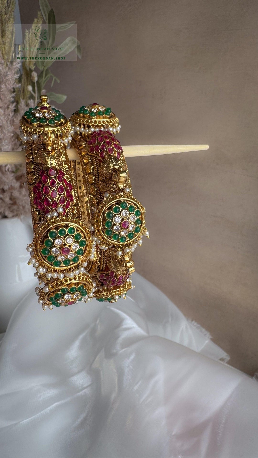 Peacock Garden // Kangan Bangles THE KUNDAN SHOP 