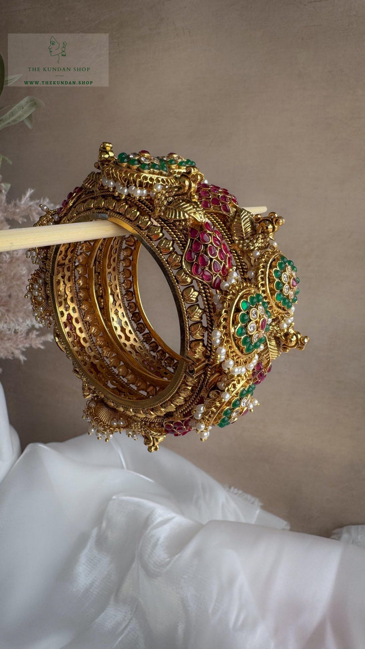 Peacock Garden // Kangan Bangles THE KUNDAN SHOP 