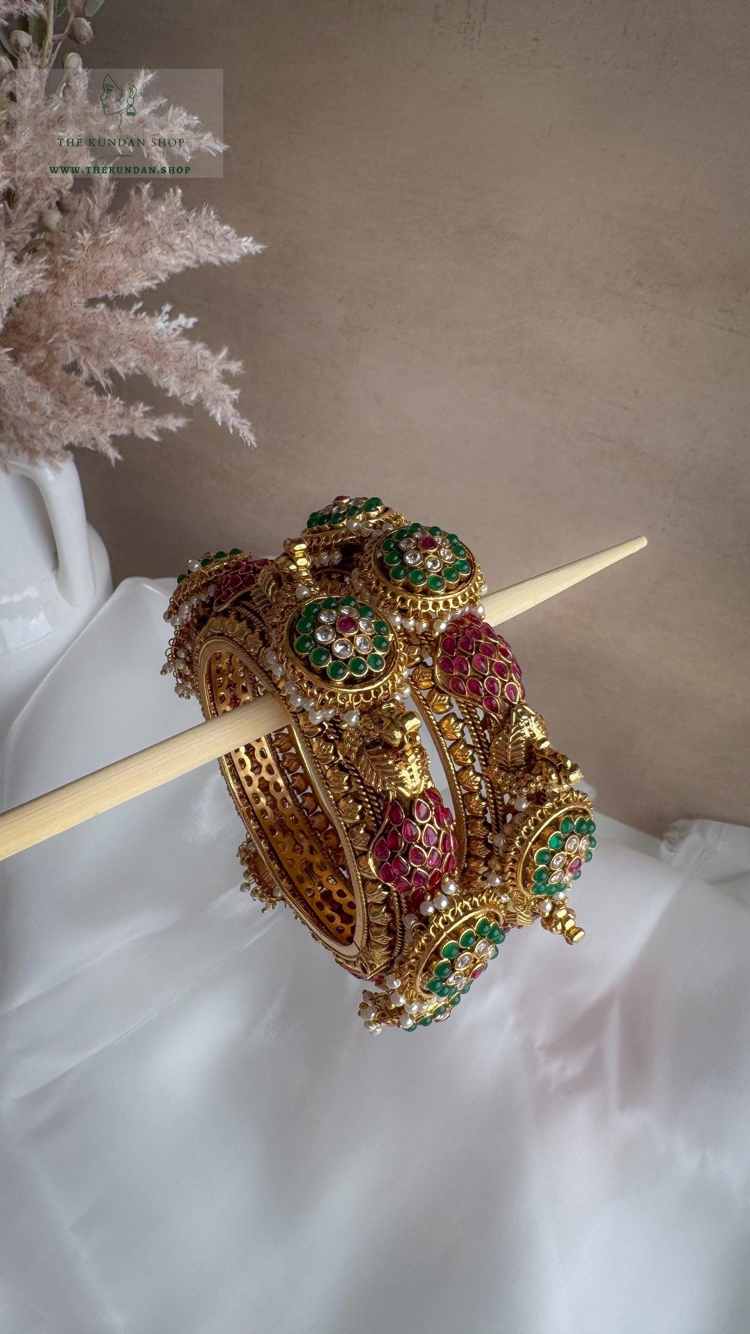 Peacock Garden // Kangan Bangles THE KUNDAN SHOP 