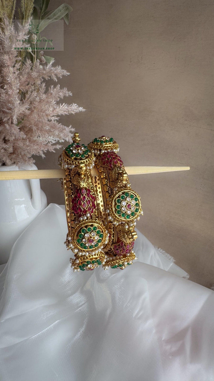 Peacock Garden // Kangan Bangles THE KUNDAN SHOP 
