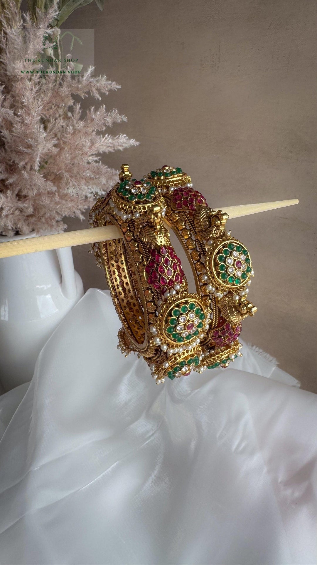 Peacock Garden // Kangan Bangles THE KUNDAN SHOP 