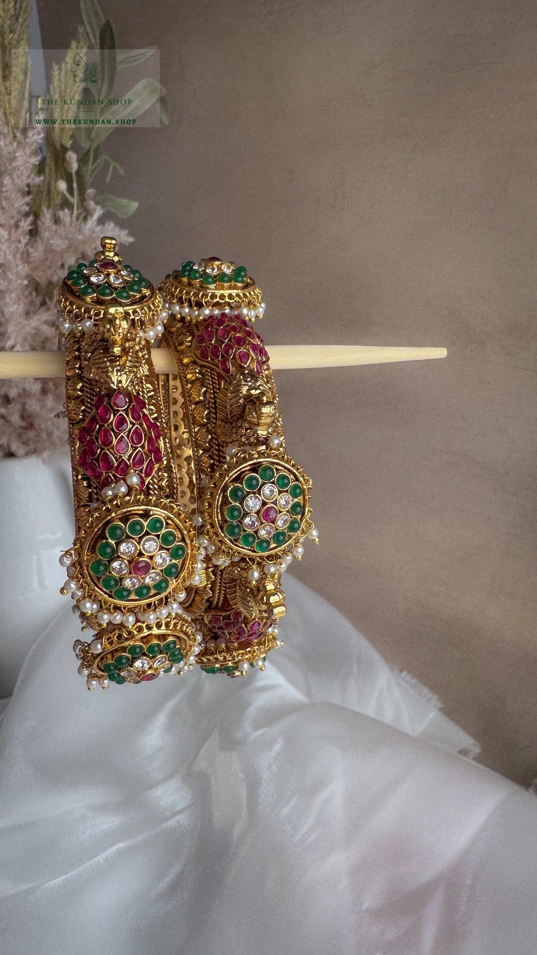 Peacock Garden // Kangan Bangles THE KUNDAN SHOP 